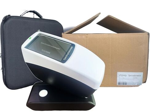 مقياس الكثافة الطيفي، مقاييس كثافة انعكاس الألوان المحمولة بدقة 0.01%، عيار Φ5 مم، فتحات تحديد المواقع المتكاملة، واجهة USB، ISO ASTM لاختبار ألوان التعبئة والتغليف وطباعة المنسوجات in Kuwait