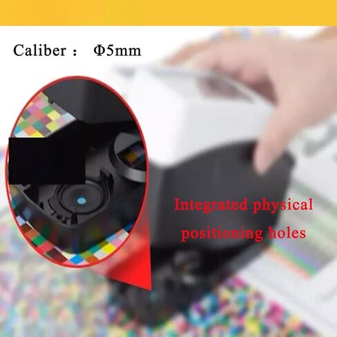 مقياس الكثافة الطيفي، مقاييس كثافة انعكاس الألوان المحمولة بدقة 0.01%، عيار Φ5 مم، فتحات تحديد المواقع المتكاملة، واجهة USB، ISO ASTM لاختبار ألوان التعبئة والتغليف وطباعة المنسوجات in Kuwait