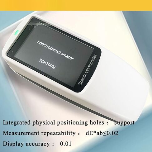 مقياس الكثافة الطيفي، مقاييس كثافة انعكاس الألوان المحمولة بدقة 0.01%، عيار Φ5 مم، فتحات تحديد المواقع المتكاملة، واجهة USB، ISO ASTM لاختبار ألوان التعبئة والتغليف وطباعة المنسوجات in Kuwait