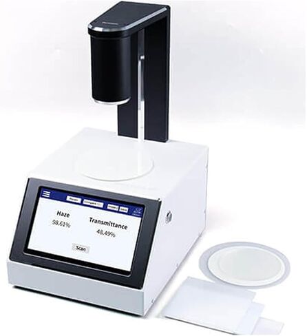 جهاز اختبار مقياس الضباب الرقمي LS155B، جهاز قياس نفاذية الضوء والوضوح، مواد ضبابية شفافة وشفافة ومتجمدة in Kuwait
