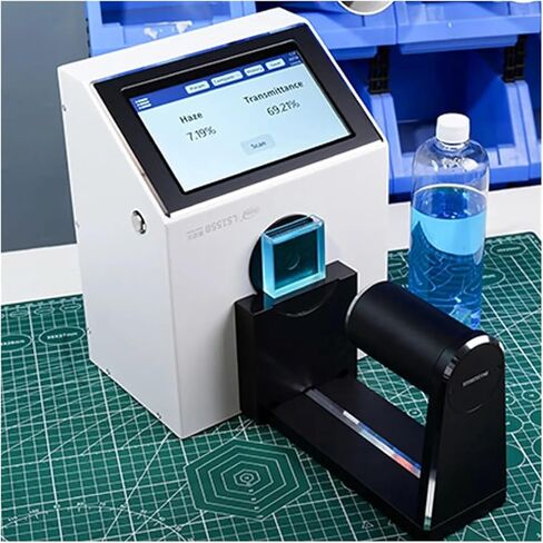 جهاز اختبار مقياس الضباب الرقمي LS155B، جهاز قياس نفاذية الضوء والوضوح، مواد ضبابية شفافة وشفافة ومتجمدة in Kuwait