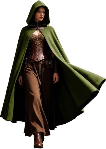 عصر النهضة للسيدات في العصور الوسطى كيب كيب فيلفيت عباء in Kuwait