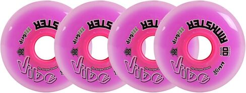 عجلات هوكي رينك رات رولر فيبي 80 ملم XXX جريب أرجواني 4 عبوات in Kuwait