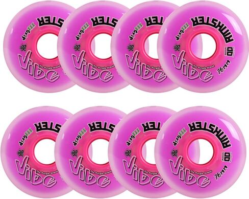 عجلات هوكي رينك رات رولر فيبي 76 ملم XXX جريب أرجواني 8 عبوات in Kuwait