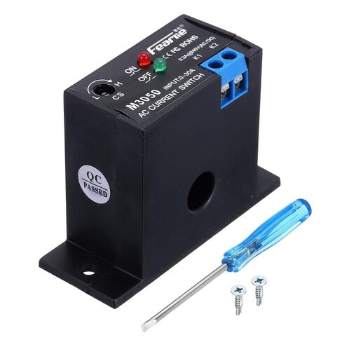MECCANIXITY Miniature Current Switch 0-30A Normally Open AC Current Sensing Switch Sensor Monitoring Relay, M3050 in Saudi Arabia