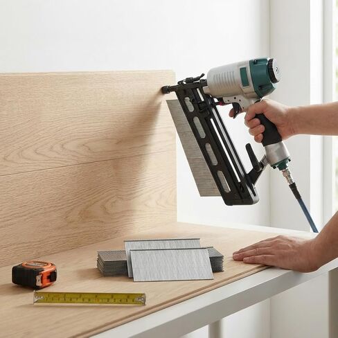 مسامير تشطيب احترافية مقاس 16، مسامير تشطيب مستقيمة من الفولاذ المجلفن مقاس 2 بوصة (50 مم) لمسامير تشطيب هوائية وكهربائية - عدد 1600 مع تغليف آمن in Kuwait