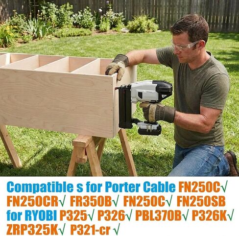 2500pcs 16Ga 2 Inch Straight Finish Nail Replacement 14204HPT for HPT NT65M2(S) & NT1865DMS Cordless Nailer NT1865DMST NT1865DMSM, 16 Gauge 2" Nails for Hitachi NT65A5 NT65M2S in Saudi Arabia