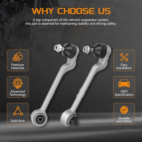 Front Lower Control Arm with Ball Joint for BMW 325i 328i 335i 335is 2006 2007 2008 2009 2010 2011 2012 2013 3112 6763 699 3112 6763 700 in Kuwait