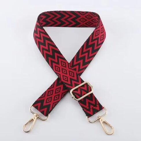 Adjustable Waist Strap for Djembe African Hand Drum, African Hand Drum Belt Strap, Percussion Instruments Belt Accessory (black red) in Kuwait