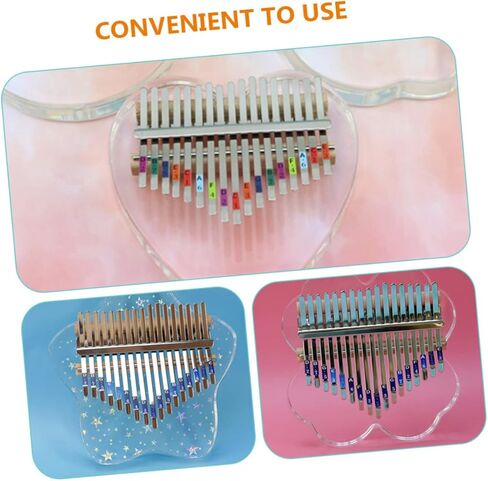 ملصقات SUPVOX Kalimba لـ 17 مفتاحًا للبيانو، ملصقات ملاحظات قابلة للإزالة للمبتدئين، ملصقات تعلم لاصقة ناعمة للوحة المفاتيح Kalimba، 10 عبوات من ملحقات البيانو الموسيقية بالإبهام in Saudi Arabia