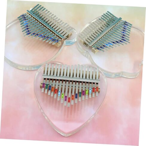 ملصقات SUPVOX Kalimba لـ 17 مفتاحًا للبيانو، ملصقات ملاحظات قابلة للإزالة للمبتدئين، ملصقات تعلم لاصقة ناعمة للوحة المفاتيح Kalimba، 10 عبوات من ملحقات البيانو الموسيقية بالإبهام in Saudi Arabia
