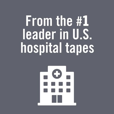 Nexcare Gentle Paper Tape, Medical Paper Tape, Secures Dressings and Lifts Away Gently, 1 in x 10 Yards, 2-Pack (4 Rolls) in Kuwait