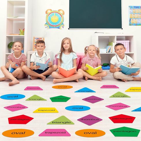 ReliThick 30 Pcs Gear Shaped Stem Floor Decal 4 1/4" - 8" Engineering Design Process Learning Activities Gear Floor Clings Ask Imagine Plan Create Improve Self Adhesive Window Sticker for Classroom in Kuwait