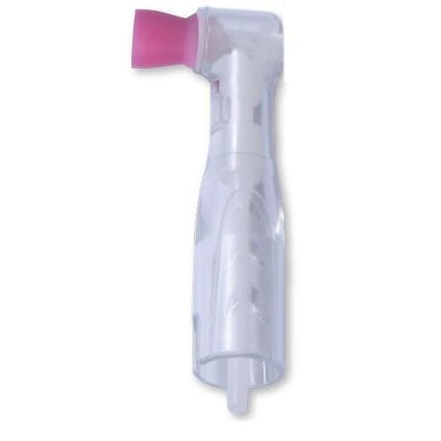 Premium Plus ONE-CS3399B-090SP Prophy Angles Clear with Ribbed Soft Short Cup Rose 500/Pk in Kuwait