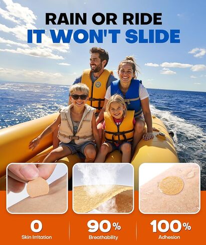 FILLOVE 52ct Motion Sickness Patches Non-Drowsy, 72H Lasting Sea Sickness Patches Cruise Essentials 2026, 100% Natural Motion Sickness Patch Travel Essentials for Car Airplane Ship Altitude Sickness in Kuwait