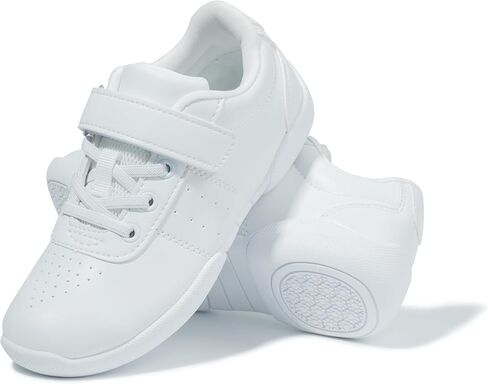 Cheer Shoes Girls - Kids Youth Cheerleading Shoes - Child Toddler Athletic Training Tennis Dance Sneakers in Saudi Arabia