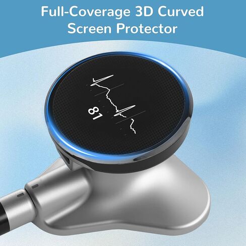 AQKILO Screen Protector Compatible with EKO CORE 500 Electronic Stethoscope, Full-Cover Anti-Scratch, HD Clear, Resistant to Bubbles and Edge Lifting, 2 Pack in Saudi Arabia