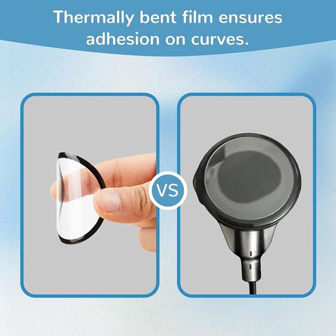 AQKILO Screen Protector Compatible with EKO CORE 500 Electronic Stethoscope, Full-Cover Anti-Scratch, HD Clear, Resistant to Bubbles and Edge Lifting, 2 Pack in Saudi Arabia