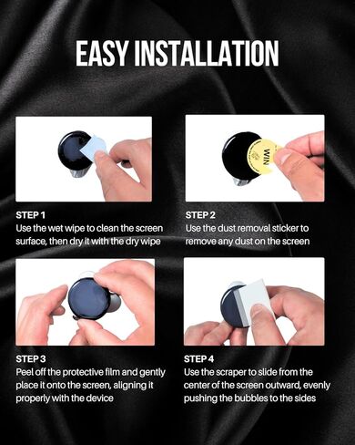 3 Pack Full-Coverage 3D Curved Screen Protectors for EKO CORE 500™ Digital Stethoscope, HD Transparent, Bubble-Free Screen Protectors, Providing 360-Degree All-Around Protection in Kuwait