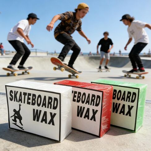 3PCS Skateboard Wax Skate Curb Wax for Scooters Aggressive Inline and Skateboards - Professional Skate Wax in Saudi Arabia