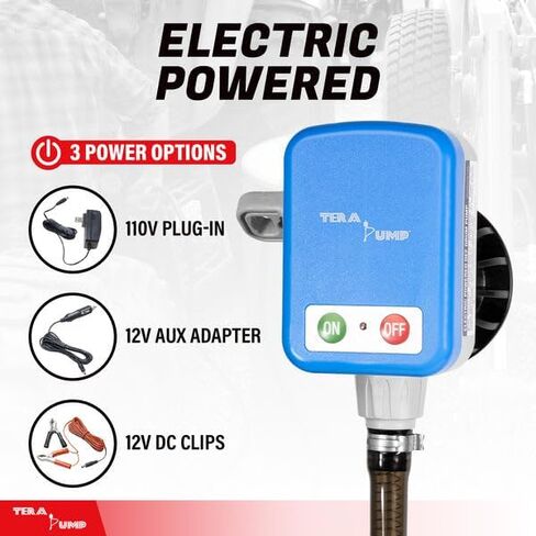 Terapump - TREDRUMD - Lightweight Electric Drum Pump for DEF, Antifreeze, and Washer Fluid. in Kuwait