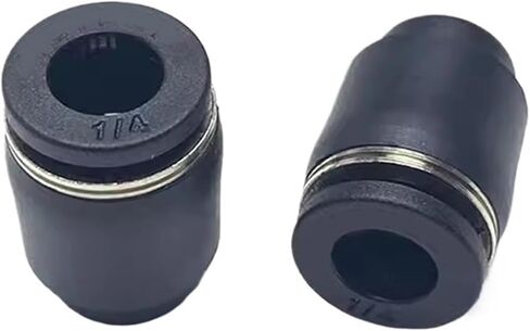 البريطانية هوائي سريع موصل بو أنابيب الهواء التوصيل غطاء PPF PP 5/32 1/4 5/16 3/8 1/2 1/8 3/16 بوصة وصلة أنابيب (PP-3l8) in Kuwait