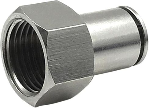 PCF copper nickel-plated metal pneumatic quick coupling hose 1/8" 1/4" 3/8" 1/2" internal thread air compressor accessories(PCF12-04) in Saudi Arabia