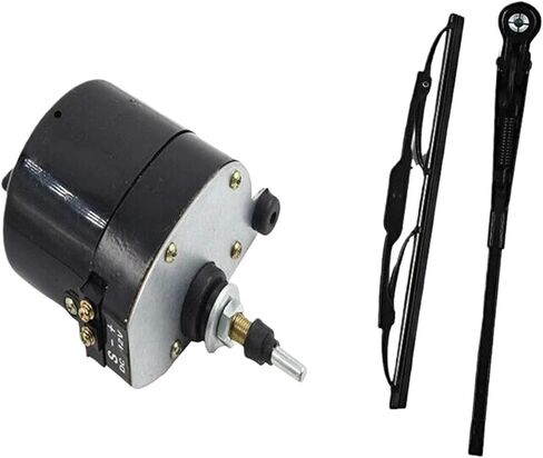12V Universal Windscreen Wiper Motor Arm Blade Compatible With Jeep Tractor Fishing-Boat Caravan 01287358 7731000001 0390506510 in Kuwait
