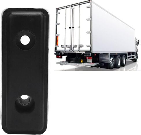 DAN&DRE Reinforced Rubber Dock Bumper with High Strength, Impact Protection for Truck Boat Dock Cargo Trailer. Compatible with Trailer RV Ramp Door marine. in Saudi Arabia