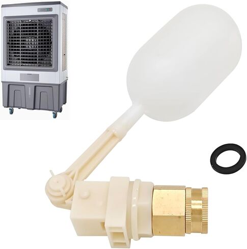 6018058 Universal Water Level Float Valve with Brass Adapter for All Evaporative Cooler Models:MC18,MC26,MC37,MC61,MC92,M150,M250,M350 in Saudi Arabia