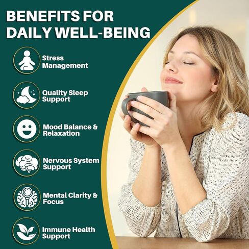 Kava Kava Gummies for Calm, Relaxation & Natural Sleep - High Potency Kava Root Extract Supplement with Ashwagandha, Magnesium & Vitamin B6, Sugar-Free, Melatonin-Free, Vegan 60 Ct in Kuwait