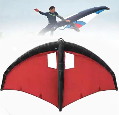 Inflatable Surfing Wing Windsurfing Sail,Lightweight Stable Inflatable Kite Hydrofoil,Wind Surfing Surfboard and Sail,with Storage Bag Kiteboard in Kuwait