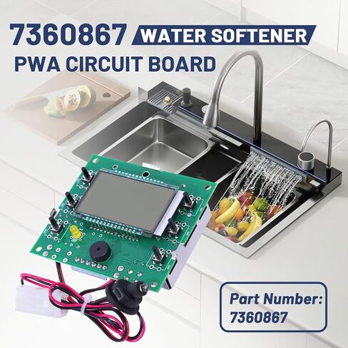 Electronic Circuit Board PWA Compatible with North Star Water Treatment Systems NSC22 NSC31 EcoPure EP31 and EP42 Models Replace 7360867 in Kuwait