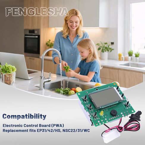 Electronic Circuit Board PWA Compatible with North Star Water Treatment Systems NSC22 NSC31 EcoPure EP31 and EP42 Models Replace 7360867 in Kuwait