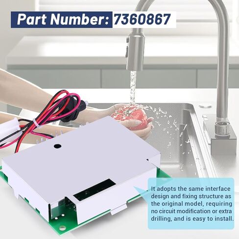 Electronic Circuit Board PWA Compatible with North Star Water Treatment Systems NSC22 NSC31 EcoPure EP31 and EP42 Models Replace 7360867 in Kuwait