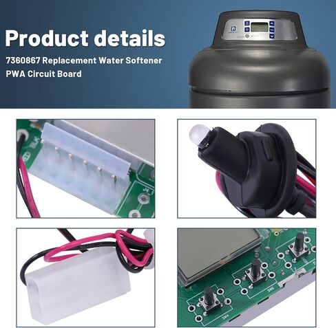 Electronic Circuit Board PWA Compatible with North Star Water Treatment Systems NSC22 NSC31 EcoPure EP31 and EP42 Models Replace 7360867 in Kuwait