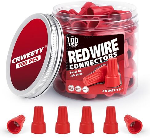 400 Pcs Blue Wire Connectors Nuts, 22-14 AWG Electrical Wire Connectors, Twist-on Electrical Wire Caps, Sturdy Wire Caps Insulated for Quick Connection in Kuwait