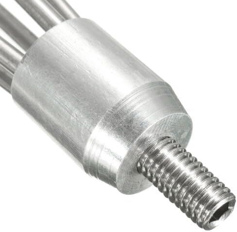 Silver 4pcs 5Prong Barbed Stainless Steel M8 Thread 16cmx4.5cm Spear Gig Silver 4pcs 5Prong Barbed Stainless Steel M8 Thread 16cmx4.5cm Spear Gig in Saudi Arabia