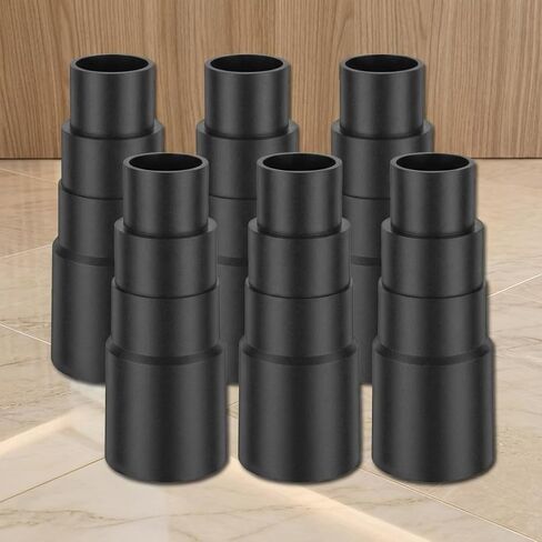 6Pcs Vacuum Cleaner Adapter Vacuum Hose Adapter Professional Extraction Hose Adaptor Replacement Reusable 23/30 / 34 / 35mm for Tool in Saudi Arabia