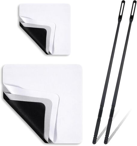 2 pcs Flute Cleaning Kit, Flute Cleaning Rods and 6 pcs Suede Flute Cleaning Cloth Instruments Polishing Cloth Swabs for Flutes Maintenance Cleaner Suitable for Concert Flutes and Piccolos in Saudi Arabia