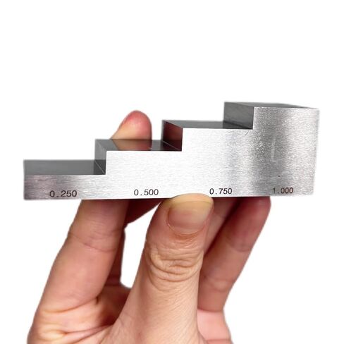 0.25" 0.5" 0.75" 1" Ultrasonic Calibration Blocks Thickness Gauge Calibration Blocks for Ultrasonic Thickness Gauge Thickness and Linearity Calibration in NDT in Saudi Arabia