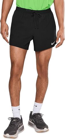 Nike Stride Men's Dri-FIT 5" 2-in-1 Running Shorts (Black/Black/Black, FN2992-010) Size Medium in Saudi Arabia