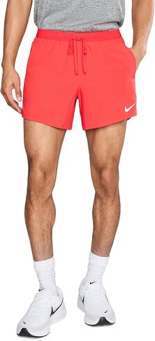 Nike Stride Men's Dri-FIT 5" 2-in-1 Running Shorts (Black/Black/Black, FN2992-010) Size Medium in Saudi Arabia