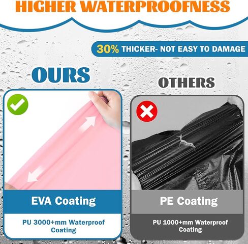 2 Pack Rain Ponchos for Kids Reusable,Thickened EVA Travel Raincoat Jacket with Hoods and Sleeves,Lightweight Light Pink Capes Ponchos for Boys and Girls Outdoor Camping Travel in Saudi Arabia