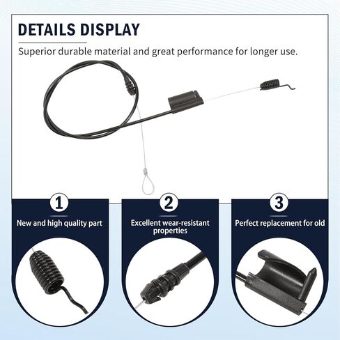 946-05121A 946-05121 Speed Drive Cable Fits TB360 TB370 SC500Z SC500EZ SC500E SC500HW SC500EZ SC500EQ OE# 746-05121A 746-05121 in Kuwait