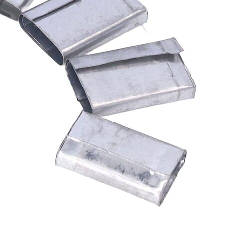 Packaging Strapping Seals Iron Sheet Heavy Duty Strapping Clips Secure Fastening Buckles for PP Packing Belt 12 16mm 1kg 260pcs Industrial Strength in Saudi Arabia