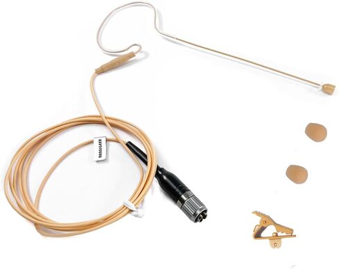 ميكروفون سماعة رأس احترافي - موصل بنمط cH ذو 4 سنون متوافق مع جهاز إرسال Audio Technica ATW-T3201 ATW-T5201 ATW-T6001S Bodypack in Saudi Arabia