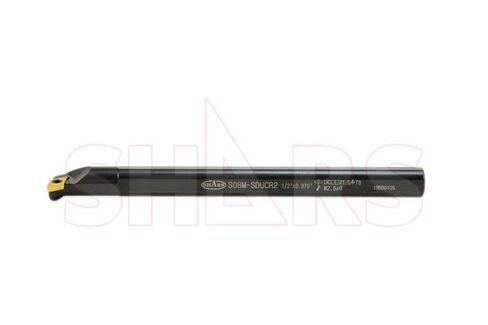 Shars 1/2" x 4" SDJC Turning Tool & 1/2" x 6" SDUCR Indexable Boring Bar 4 pcs Set 404-6578 S] in Saudi Arabia