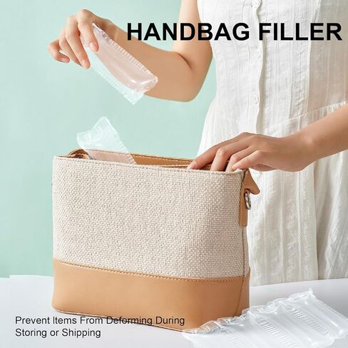 وسائد هوائية للشحن - عدد 500 بطانة سميكة بحشوة فارغة مع مضخة، مواد تغليف قابلة للنفخ مقاس 3.54 بوصة × 7.87 بوصة in Kuwait