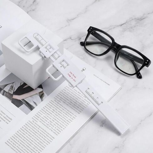 Optical Vernier Pupillary Distance Ruler, Plastic PD Measuring Tool for Eyeglasses, Ophthalmic Pupil Distance Measurement Tool in Kuwait